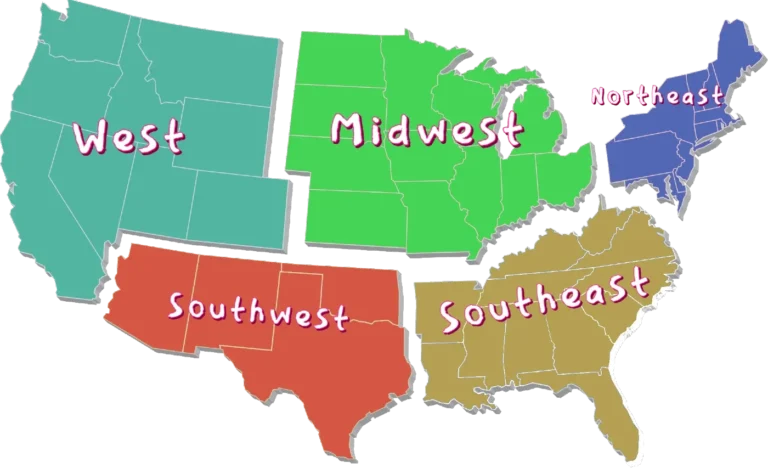 TRT Clinics by State – West & Midwest Regions (2025)